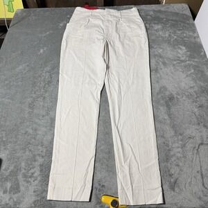 Isabel Marant Pleated Front Beige‎ Linen Pants Womens Size 38 (29x28) Designer